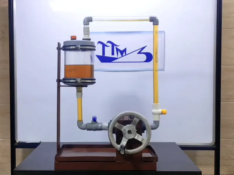 Axial Piston Pump — Cut-Section View